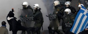 Greece protesters